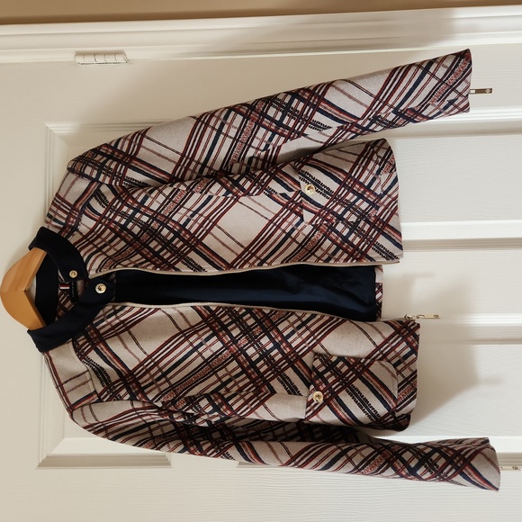 Tommy Hilfiger Cinnamon Plaid zip-up jacket - Picture 7 of 9